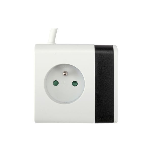 Подовжувач мережевий 16А на 3 розетки та 3 USB-порти з вимикачем і заземленням (кабель 3&times;1 мм&sup2;/ 1.5 м) Sthor 72480 72480 фото