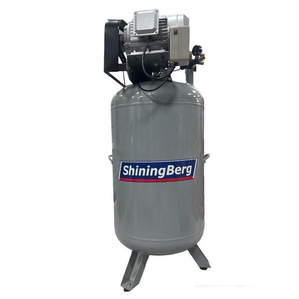 Поршневий вертикальний компресор 300 л (600 л/хв) 4 кВт Shiningberg STS300/600 STS300/600 фото