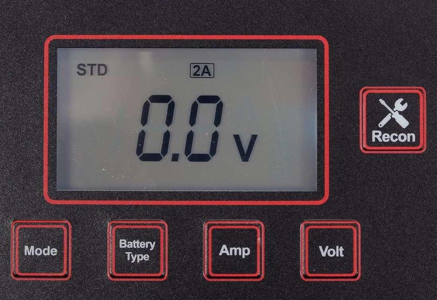 Зарядний мережевий прилад з LCD дисплеєм 230В до акумуляторів 12V-2/8/15А Yato YT-83003 YT-83003 фото