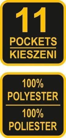 Пояс столяра для инструментов 11 карманов VOREL 78751 78751 фото