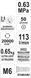 Ексцентрикова пневматична шліфувальна машина 1/4" 50 мм YATO YT-09730 YT-09730 фото 3