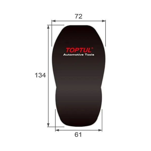 Накидка на сиденье защитная 720х1340х610мм TOPTUL JCS-0102 JCS-0102 фото